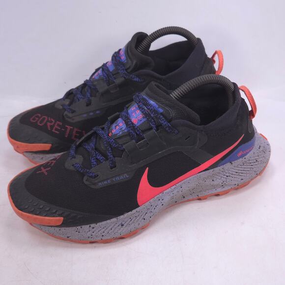 Nike Pegasus Trail 3 Athletic Running Shoe Womens Size 8 DC8794-002 Black - Picture 1 of 10